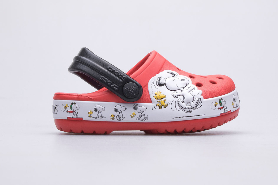 Chodaki CROCS SNOOPY CLOG KIDS 206176-8C1