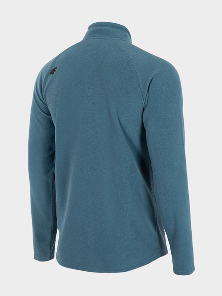 Bluza męska z kapturem rozpinana polarowa 4F H4Z21-BIMP030-34S
