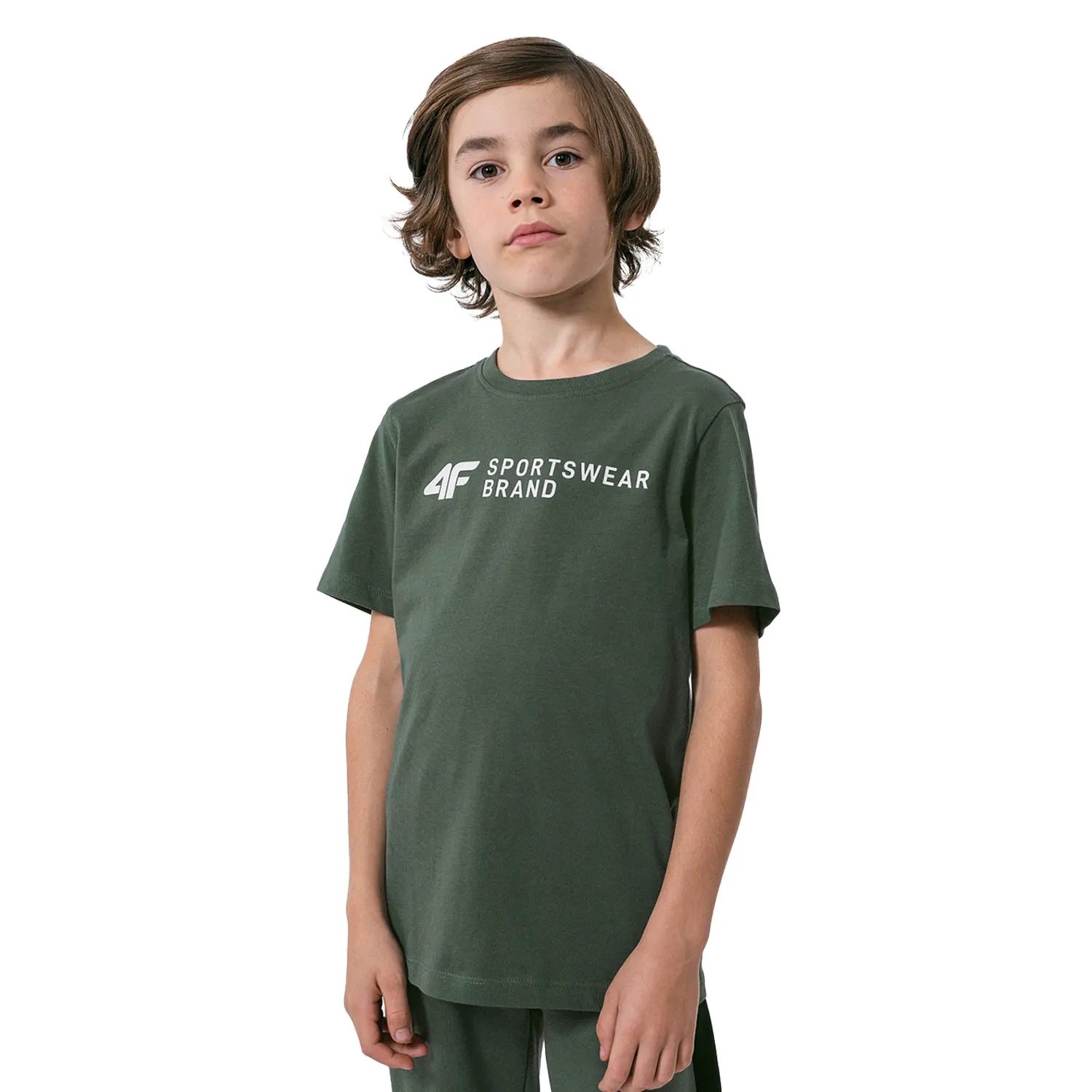 Koszulka dziecięca 4F HJZ22-JTSM003-46S