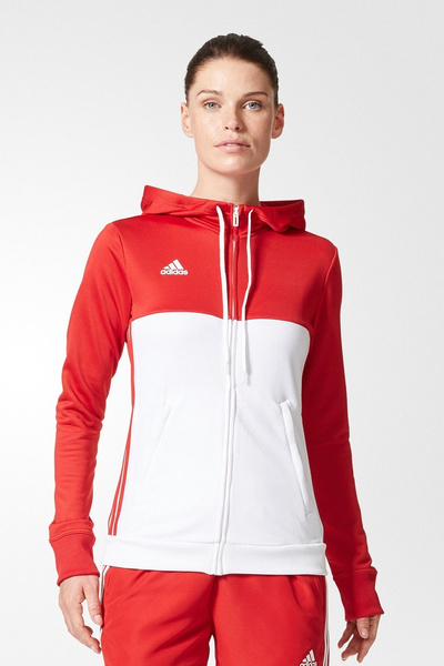Bluza damska z kapturem rozpinana adidas T16 HOODY W AJ5406