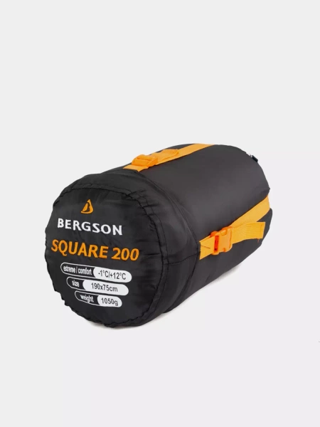 Śpiwór kwadratowy BERGSON SQUARE 200 BRG00121 DENIM