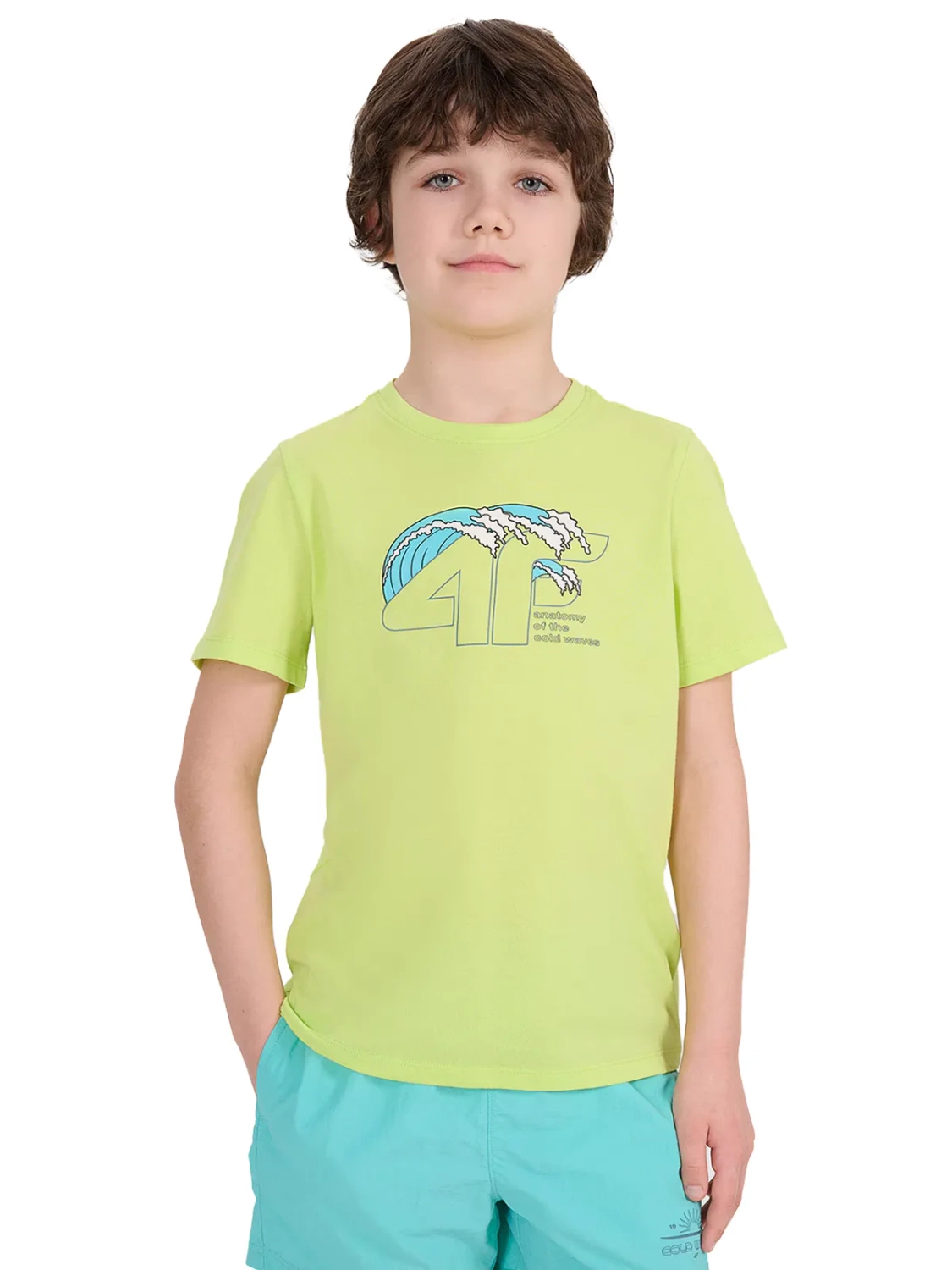 Koszulka dziecięca 4F 4FJWSS25TTSHM1917-45S