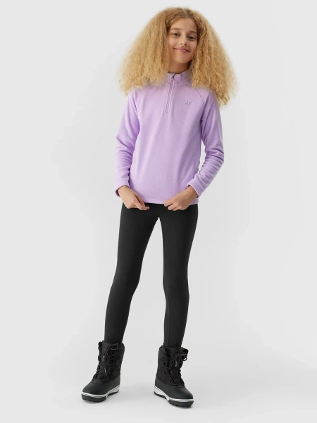 Bluza dziecięca polarowa 4F 4FJAW23UFLEF033-52S 