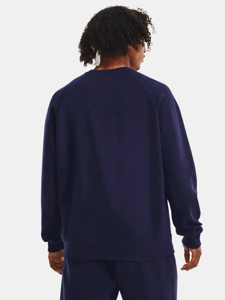 Bluza męska z kapturem Under Armour FLEECE CREW 1379755-410 
