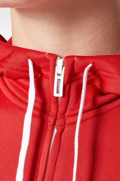 Bluza damska z kapturem rozpinana adidas T16 HOODY W AJ5406