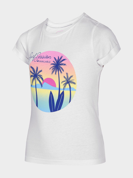 Koszulka dziecięca 4F JUNIOR HJL22-JTSD008-10S