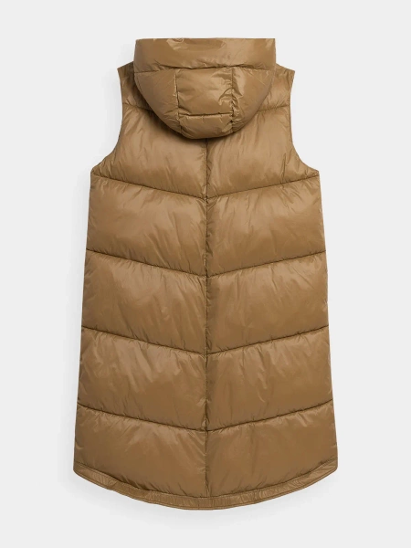 Kurtka damska puchowa bezrękawnik 4F 4FAW23TVESF074-82S 