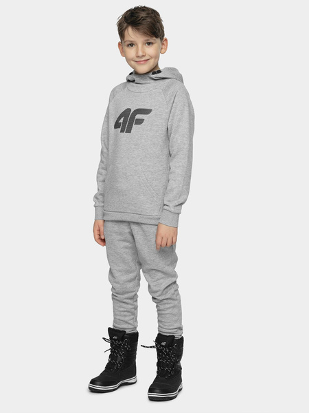 Bluza dziecięca z kapturem 4F HJZ21-JBLM001-27M