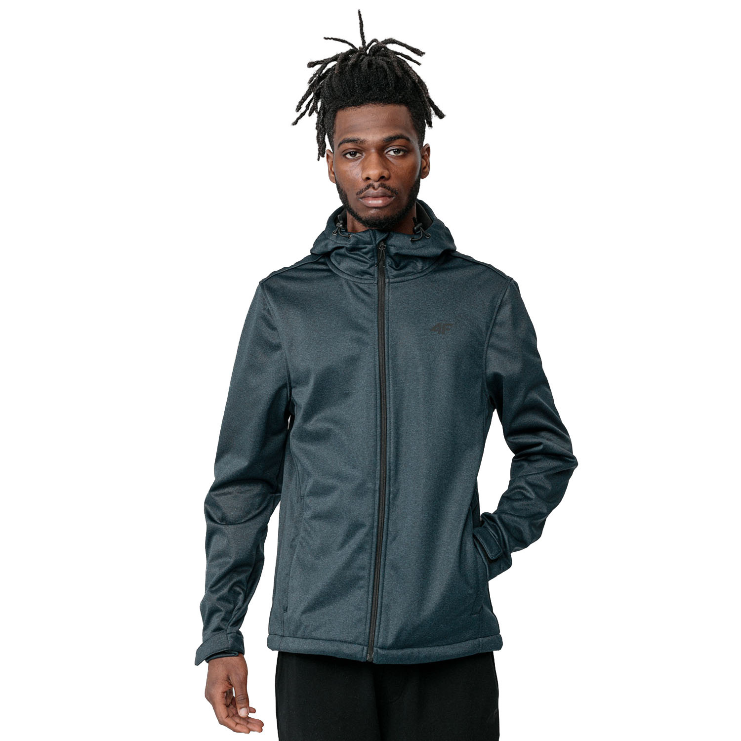 Kurtka softshell męska 4F H4L22-SFM350-30M