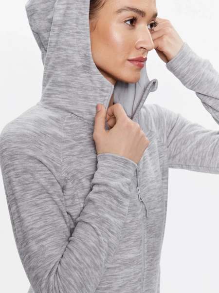 Bluza damska z kapturem rozpinana polarowa 4F H4Z22-PLD351-27M