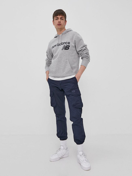 Bluza męska z kapturem NEW BALANCE MT03910-AG