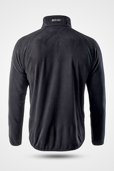 Bluza męska rozpinana polarowa HI-TEC CAMOLIN BLACK
