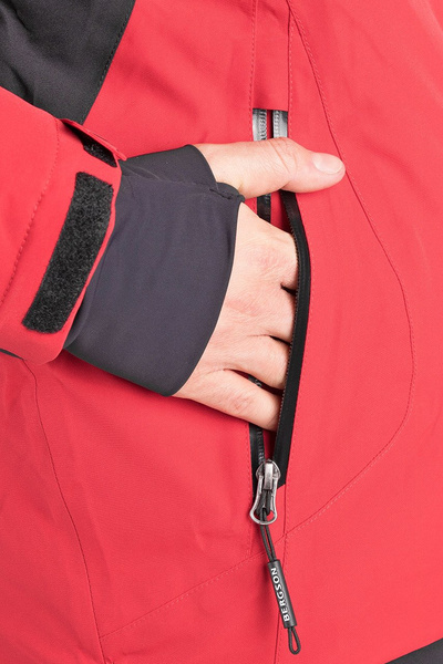 Kurtka męska BERGSON RACE-X RED BRG00036