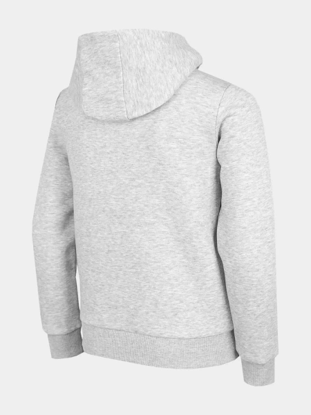 Bluza dziecięca z kapturem rozpinana 4F HJZ22-JBLD001-25M