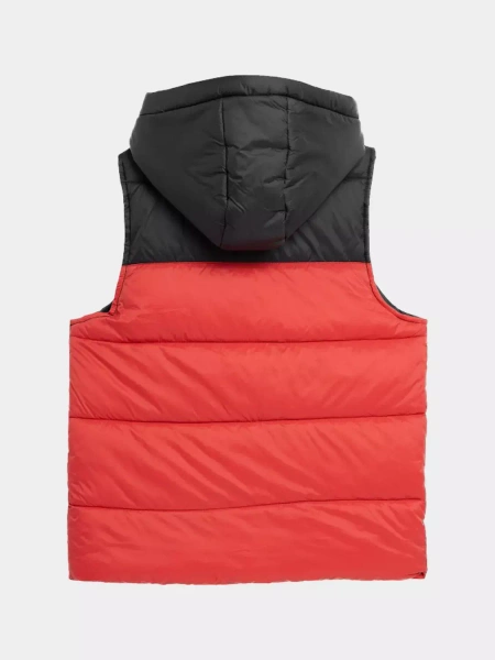 Kurtka dziecięca puchowa bezrękawnik 4F 4FJSS23TDJAM079-62S