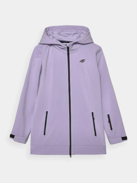 Kurtka dziecięca softshell  4F 4FJAW23TSOFF153-52S