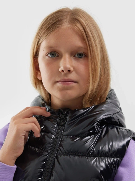 Kurtka dziecięca bezrękawnik 4F 4FJAW23TVJAF046-21S