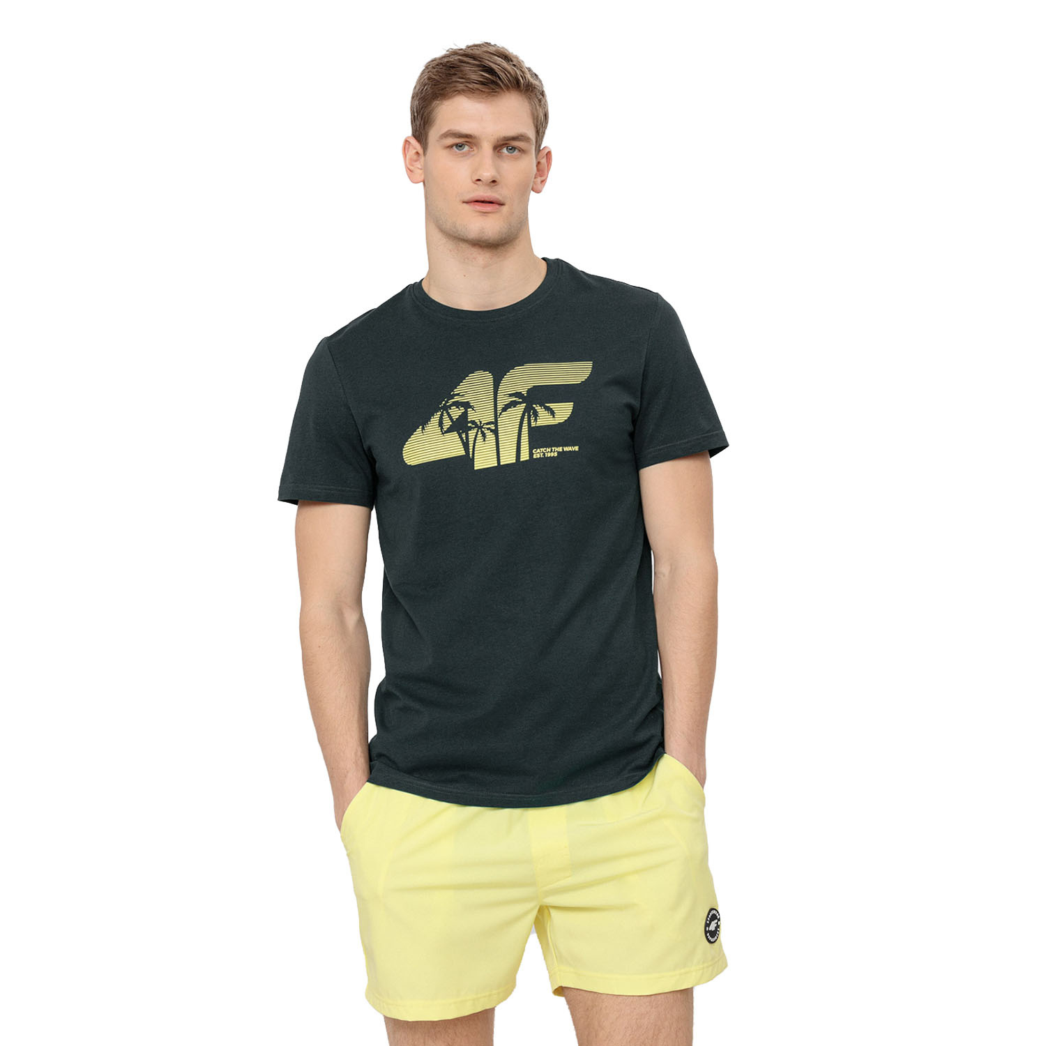 Koszulka męska 4F H4L22-TSM042-40S