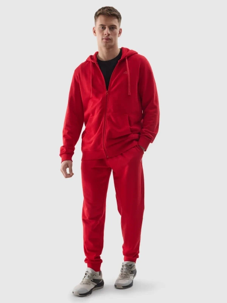 Bluza męska z kapturem rozpinana 4F 4FWSS24TSWSM0951-61S 