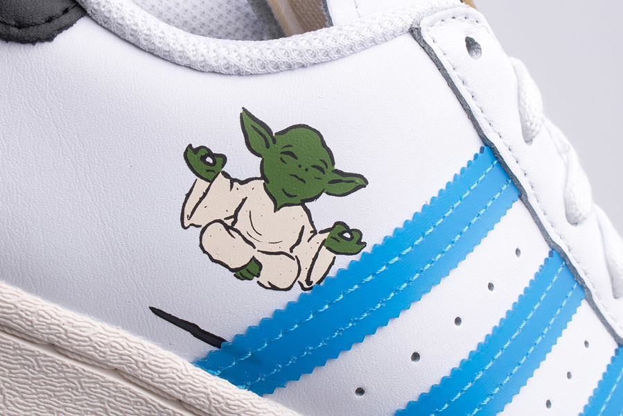 Buty dziecięce adidas SUPERSTAR J FX5938