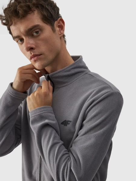 Bluza męska rozpinana polarowa 4F 4FWMM00TFLEM289-25S