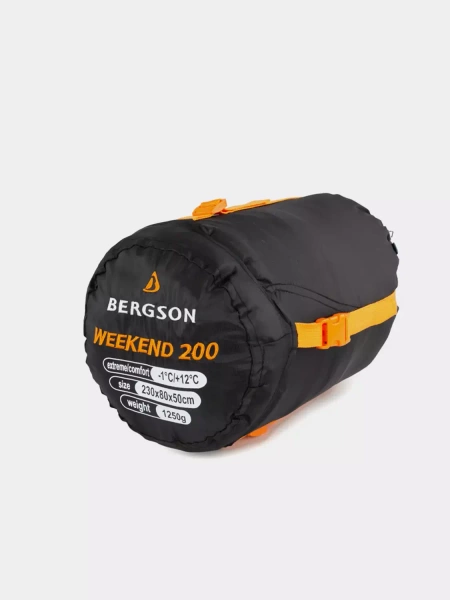 Śpiwór mumia BERGSON WEEKEND 200 BRG00123 DENIM