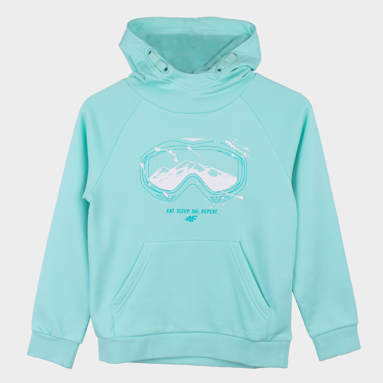 Bluza dziecięca z kapturem 4F HJZ20-JBLD006-47S