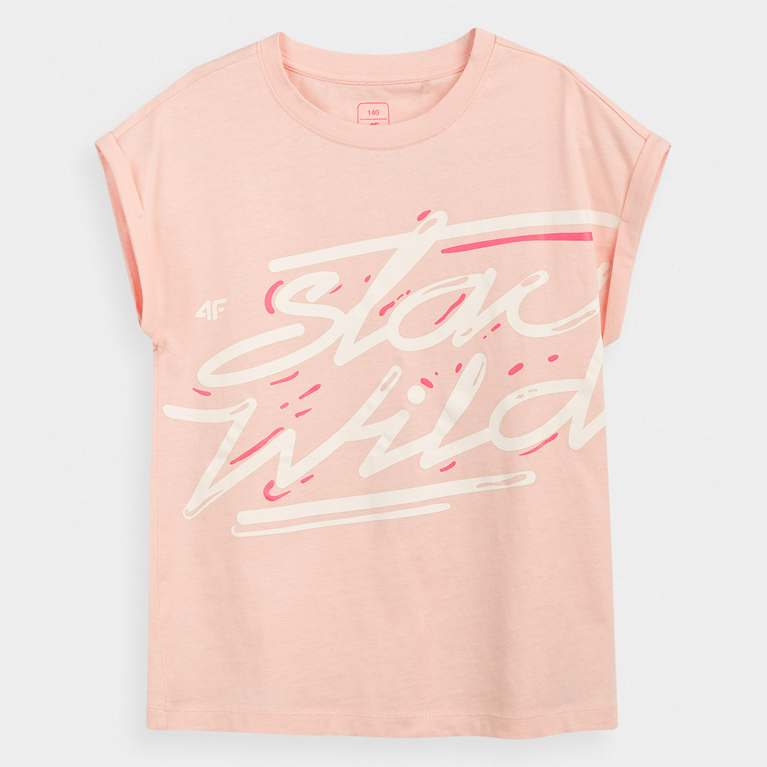 Koszulka dziecięca 4F HJL21-JTSD009A-64S