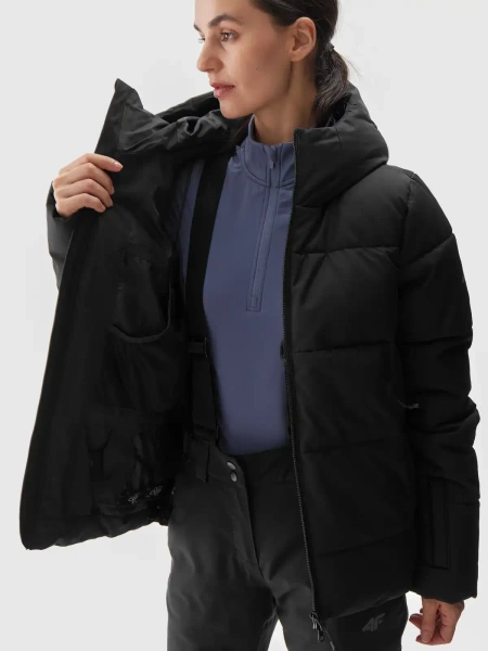 Kurtka damska zimowa puchowa narciarska 4F 4FWAW24TTJAF573-20S