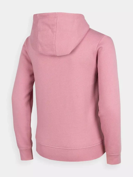 Bluza dziecięca z kapturem rozpinana 4F HJZ22-JBLD001-56S
