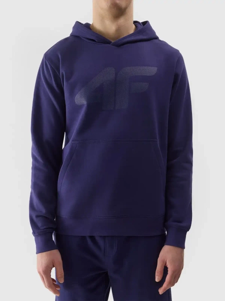 Bluza męska z kapturem 4F 4FWSS24TSWSM0950-31S 