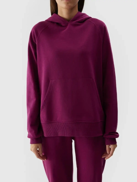 Bluza damska z kapturem 4F 4FWSS24TSWSF0955-51S 