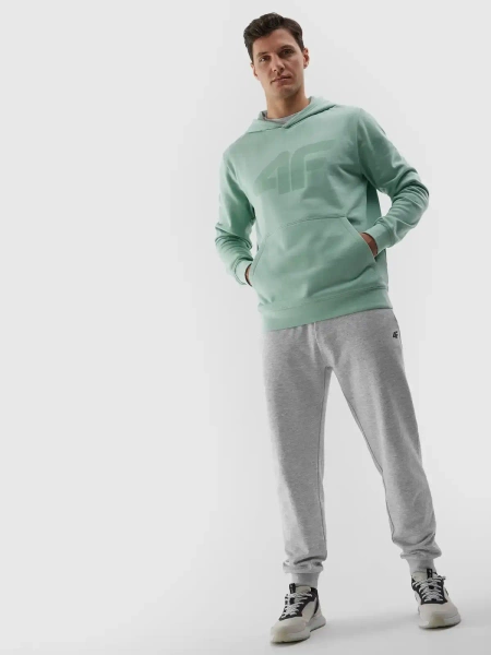 Bluza męska z kapturem 4F 4FWSS24TSWSM0950-47S 