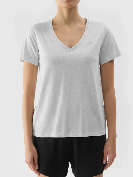 Koszulka damska 4F 4FWSS24TTSHF1162-27M 