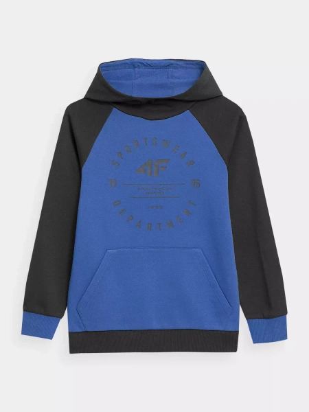 Bluza dziecięca z kapturem 4F 4FJSS23TSWSM221-36S