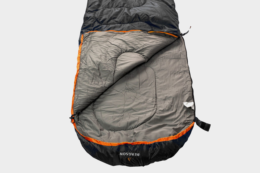 Śpiwór kwadratowy BERGSON SQUARE PLUS 300 BRG00126 BLACK