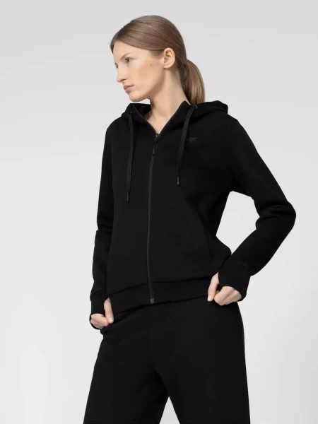 Bluza damska z kapturem rozpinana 4F H4Z22-BLD353-20S