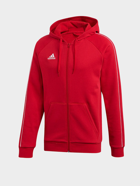 Bluza męska z kapturem rozpinana adidas CORE18 FT8071