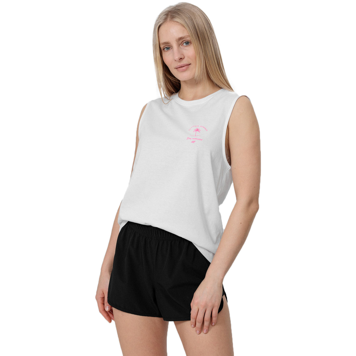 Koszulka damska 4F H4L22-TSD024-10S