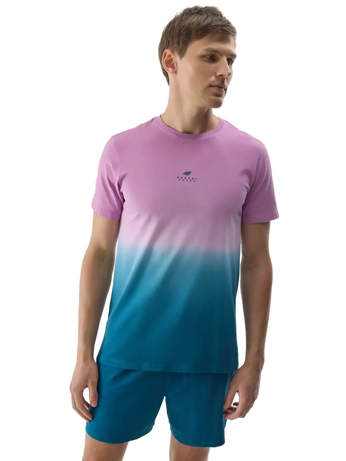 Koszulka męska 4F 4FWSS24TTSHM1290-51S