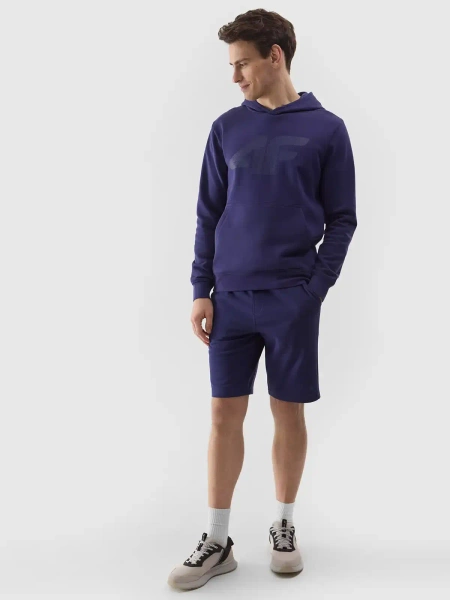 Bluza męska z kapturem 4F 4FWSS24TSWSM0950-31S 