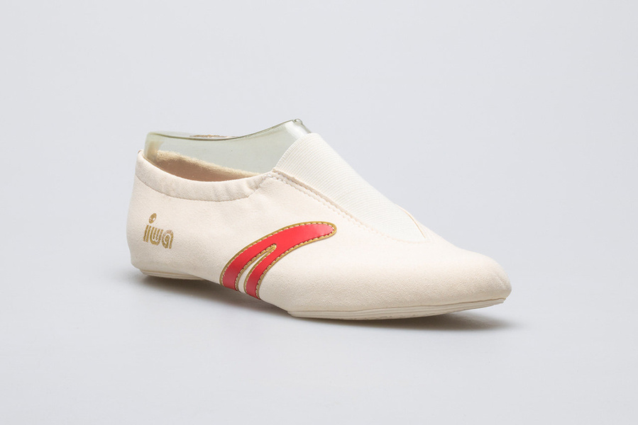 Baletki gimnastyczne IWA 502 kremowe