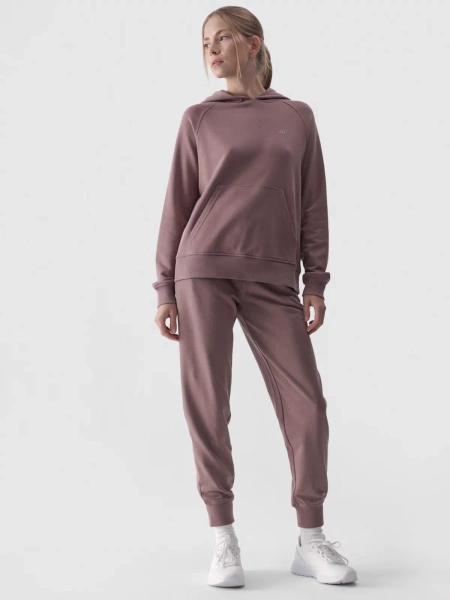 Bluza damska z kapturem 4F 4FWMM00TSWSF1468-83S