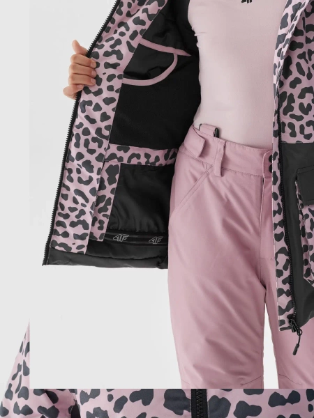 Kurtka dziecięca zimowa narciarska 4F 4FJAW23TTJAF357-90A 