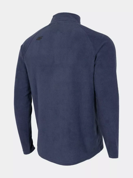 Bluza męska z kapturem rozpinana polarowa 4F H4Z22-BIMP010-30S