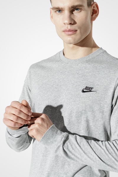 Koszulka męska NIKE M NSW CLUB TEE LS AR5193-063