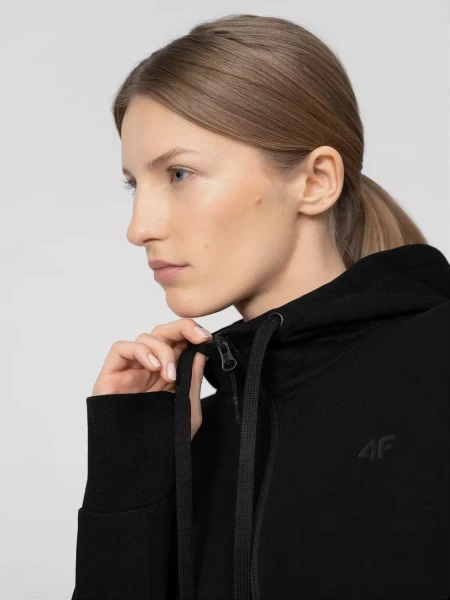 Bluza damska z kapturem rozpinana 4F H4Z22-BLD353-20S