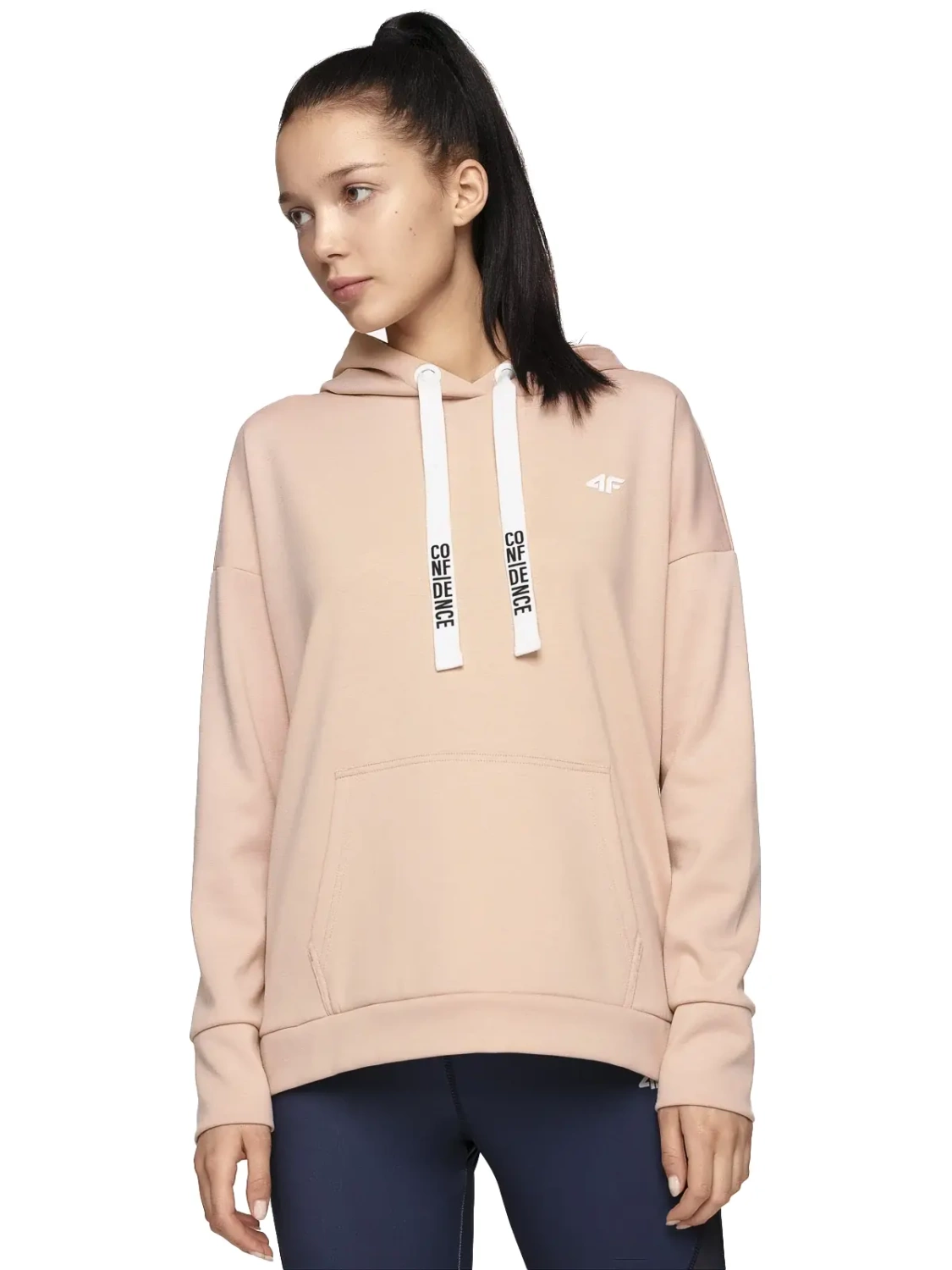 Bluza damska z kapturem 4F H4Z19-BLD004-64S