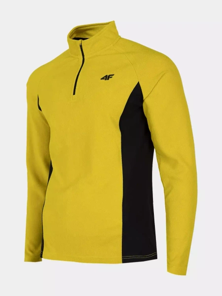 Bluza męska z kapturem rozpinana polarowa 4F H4Z22-BIMP011-72S