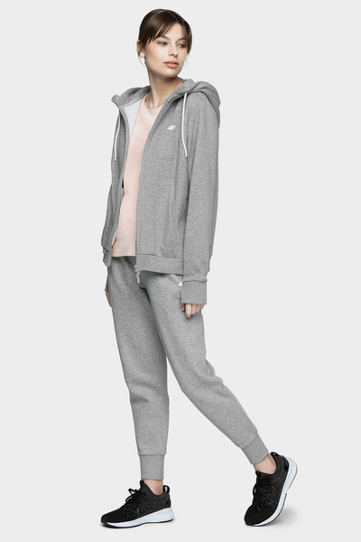 Bluza damska z kapturem rozpinana 4F NOSH4-BLD004-27M